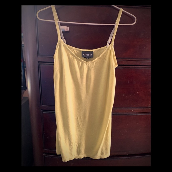 Athleta Tops - FREE with purchase! Athleta chartreuse cami